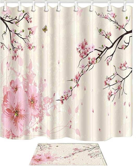 Amazon Com Nymb 3d Digital Printing Flower Decor Butterfly