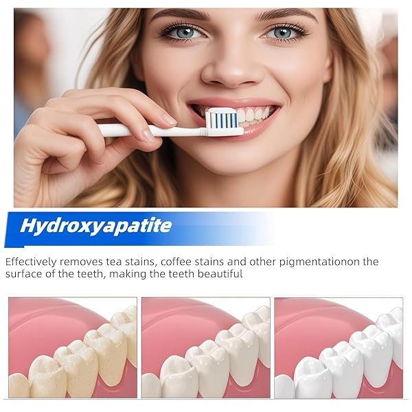 HYDROXYAPATITE TOOTHPASTE, 7.5% HYDROXYAPATITE TOOTHPASTE FOR ENAMEL PROTECTION AND TOOTH STRENGTHENING
