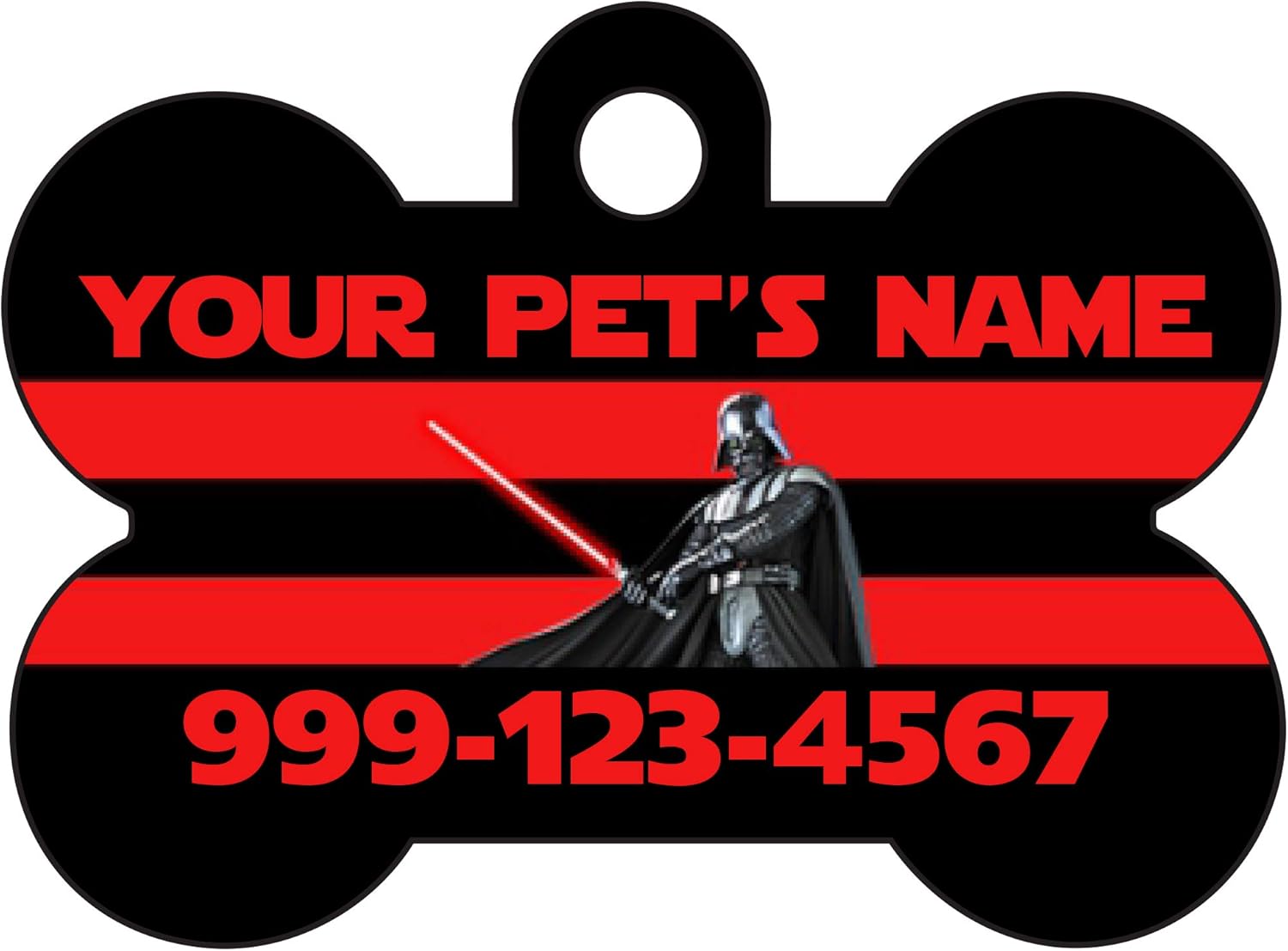 darth vader dog tag