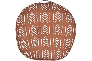 CULCLENDY Newborn Lounger Cover for Original Baby Pillow (Rust)