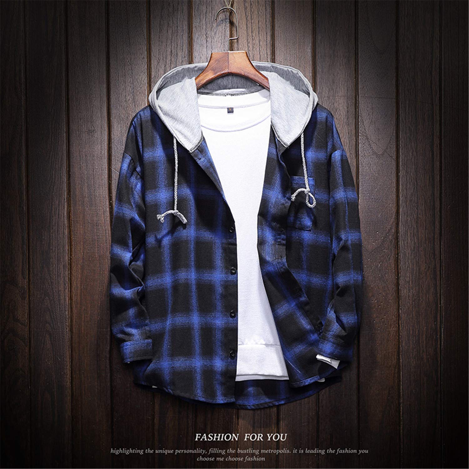 Fashion New Mens Casual Long Sleeve 