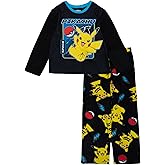 Pokémon boys 2-piece Loose-fit Pajama Set, Soft & Cute for Kids