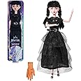 TTSUIMILESS Girls Doll in Gift Box with Black Dress, 11.5 inch Doll with Hand, High Heels, Black Hair, Gift for Kids & Fans