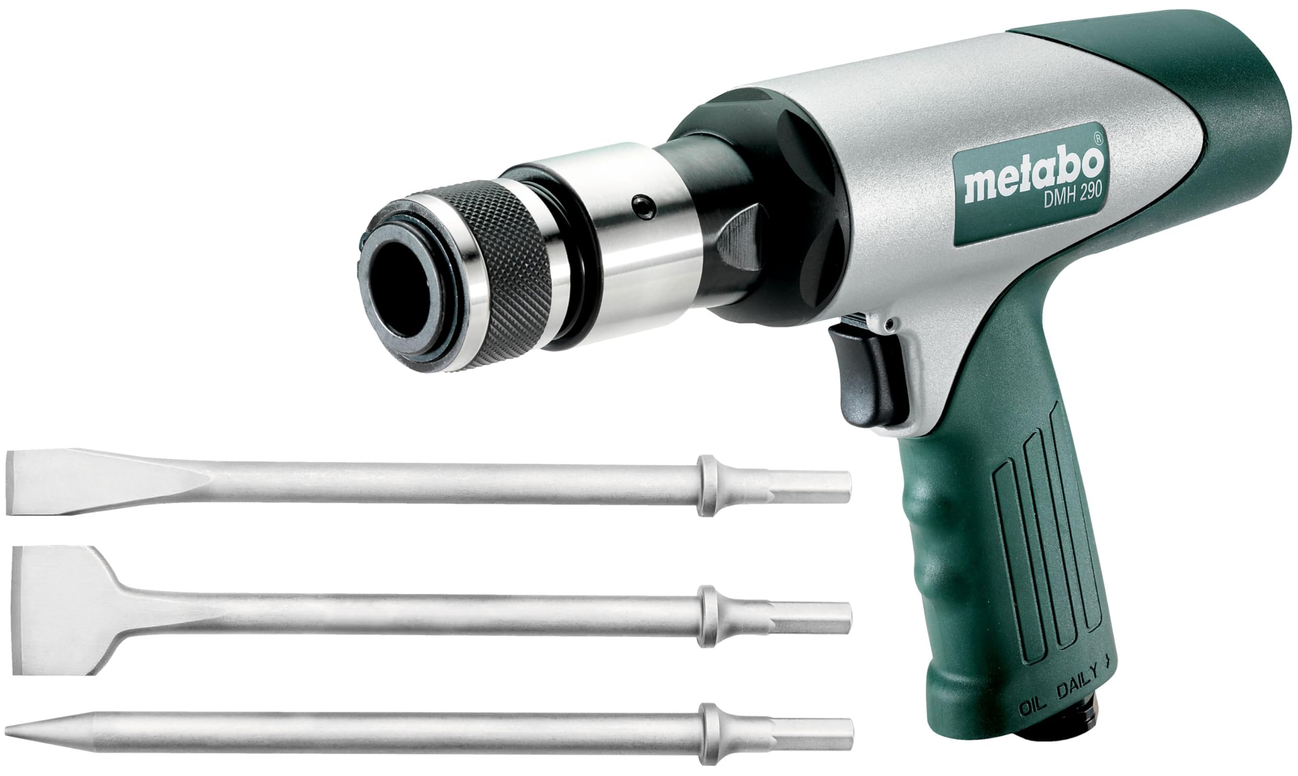Metabo 601561500 DMH 290 Set Compressed Air Chipping Hammer Set