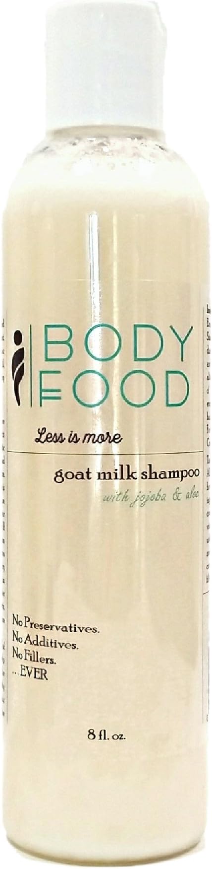Goat Milk Shampoo with Jojoba and Aloe by Body Food, 8oz