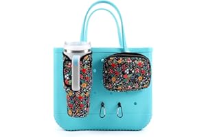 MEETI 4PCS Organizer Holder for Bogg Bag, Accessories for Bogg Bags, Phone & Cup Holder compatible with Bogg Bag Original