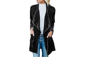 FQZWONG Trench Coat For Women Pea Coats Plus Size Windbreaker Fashion Long Jackets Fall Winter Clothes