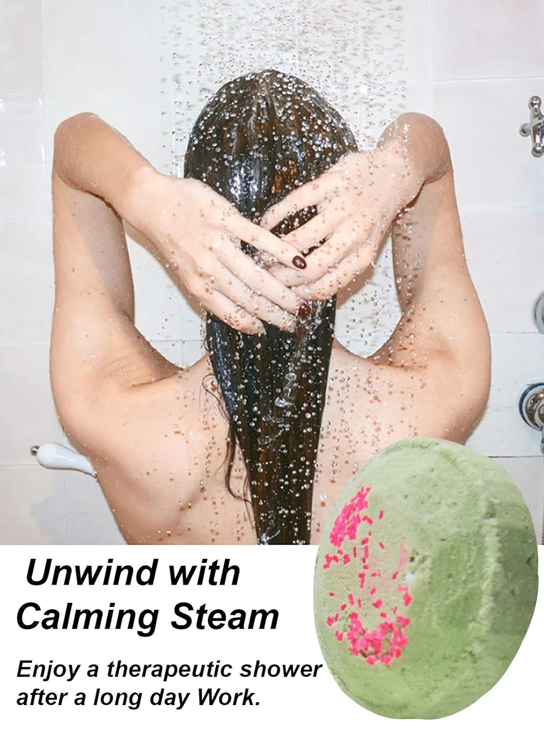 Candles and Cream Eucalyptus Peppermint Shower Steamer-Aromatherapy & Stress Relief, Restore & Soothe Body-Set of 2 : Beauty