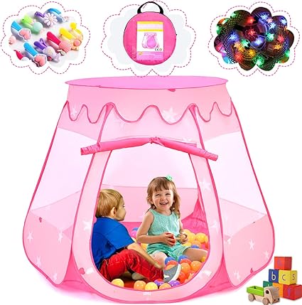 baby girl ball pit