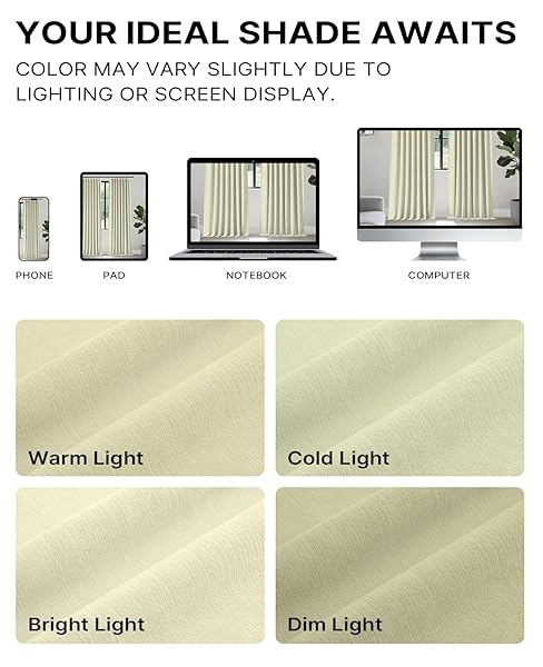 CREAM BLACKOUT CHENILLE PINCH PLEATED CURTAINS 40X84IN- ULTRA SOFT WRINKLE RESISTANT THERMAL INSULATED ROOM DARKENING DRAPES,NOISE REDUCING WITH ROMAN CLIPS,2 PANELS SET FOR BEDROOM/LIVING ROOM/OFFICE