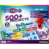 SNAP CIRCUITSPro SC-500 STEM Electronics Kit, 500+ Projects, Ages 8+ | Create 500+ electronic projects with reusable snap-together parts for hands-on circuit and engineering learning.