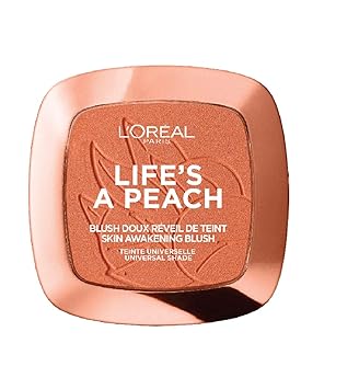 L'Oreal Paris Life's a Peach Powder Blush, Peach Addict, 9g