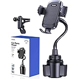 Cup Holder Phone Mount, 2 in 1 Ultra Stable in Cars/Jeeps/SUVs/Trucks, Anwas Cup Phone Holder Easy to Use, Cell Phone Automob