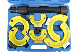 BTSHUB Universal Macpherson Strut Spring Compressor Interchangeable Fork Coil Extractor Set