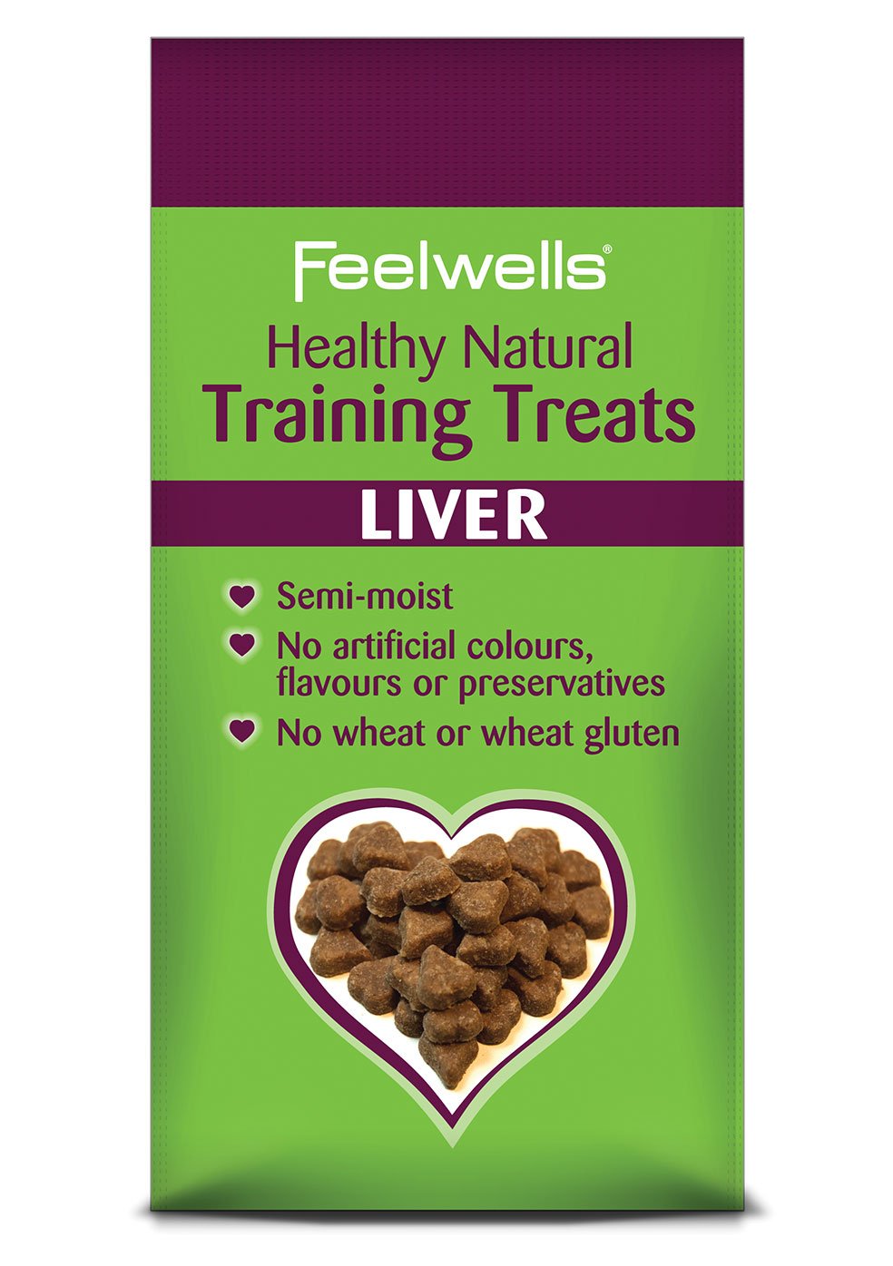 Feelwells Semi Moist Liver Training Treats (Pack of 7),115 g (Pack of 7)