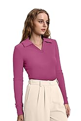 WIHOLL Womens Polo Shirts Trendy Fall Fashion 2025