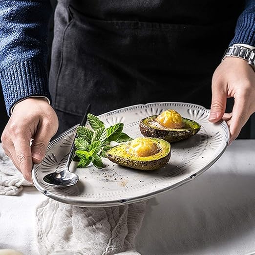 sdac Vajilla/Cocina Filete Pasta Plato de desayuno Ensalada ...