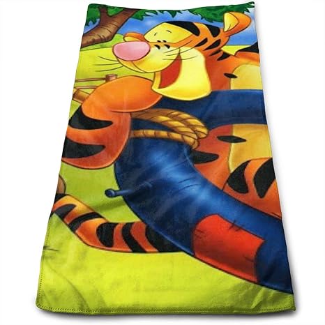 Amazon プーさんと子豚さん フェイスタオル ふんわり 吸水 耐久性 人気 家庭用 約70cmx30cm フェイスタオル ホーム キッチン オンライン通販