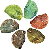 Seashell Hair Claw Clip for Women, Beach Wedding Hair Accessories, Summer hair clips Non-Slip Shell Design (Dark color series)