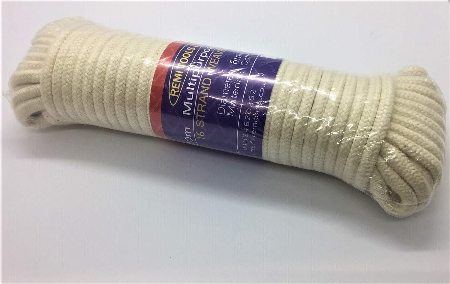 Cotton Rope For Clothes Lines And Victorian Pulley Airers Extra Strong