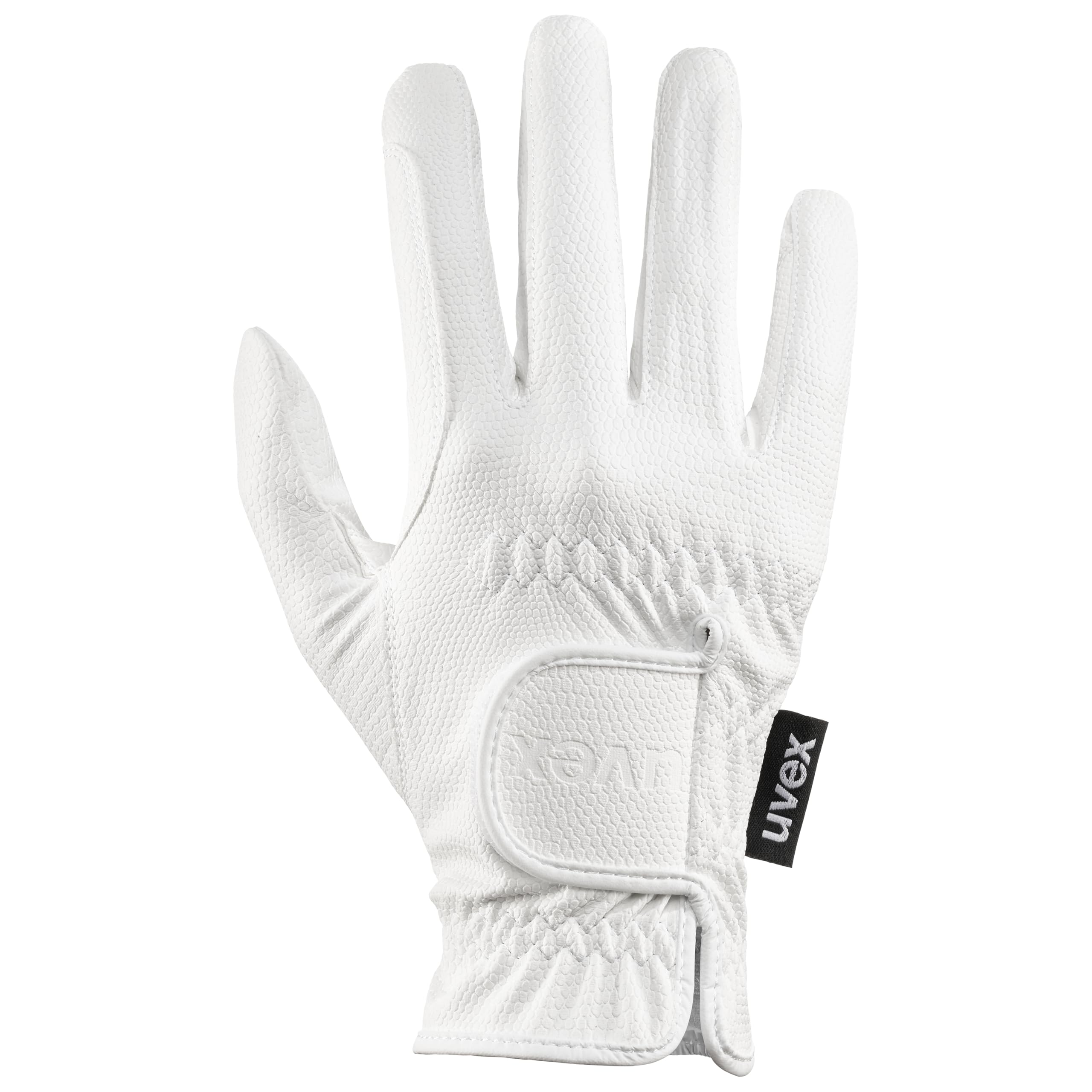 Uvex Sportstyle - Stretchable Riding Gloves for Men and Women - Excellent Grip & Highly Durable - Touchscreen-Compatible - White - 8.5