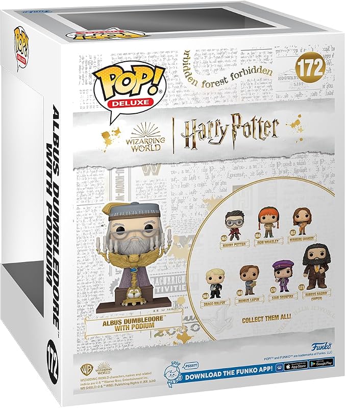 POP! Harry Potter: Prisoner of Azkaban - Albus Dumbledore with Podium — foto 3 de 8