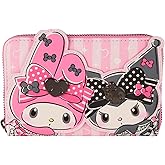Loungefly Sanrio My Melody and Kuromi Zip Around Wallet