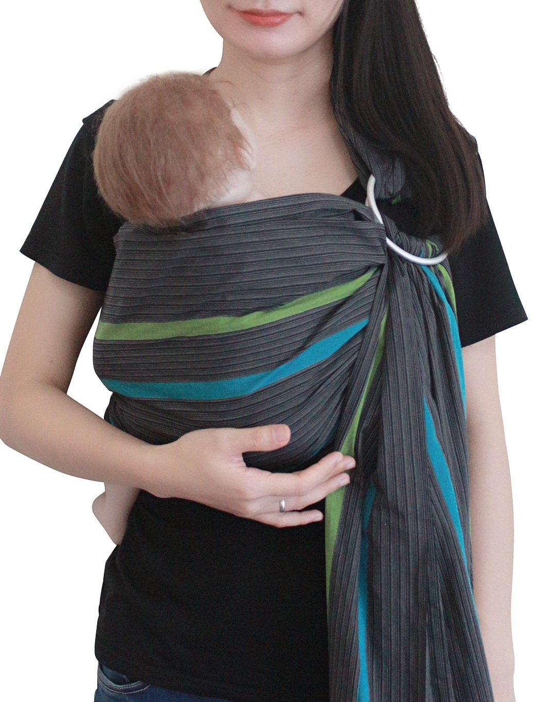 Mamaway Ring Sling Baby Wrap Carrier for Infants and Newborns, Breastfeeding