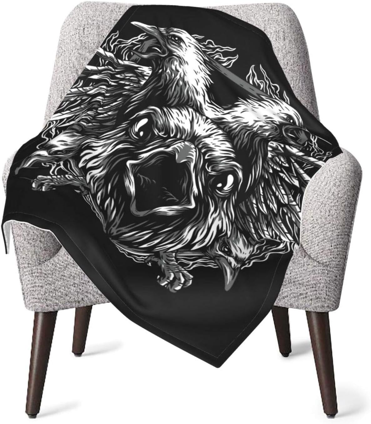 black receiving blankets