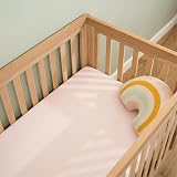 Clair de Lune 2 Pack Fitted Jersey Cot Sheets 60 x 120 Pink view 8