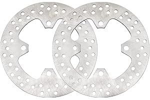 M MATI 2PCS Front Brake Rotor Disc for Kawasaki Prairie 360 650 700 Brute Force 650 750 KVF360/KVF650/KVF700/KVF750 41080-1513 41080-0585