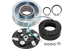 SAIHISDAY AC Compressor Clutch Assembly Kit Replacement for HONDA 2007-2011 CR-V 4 CYL 2.4L
