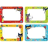 Edupress EP63939 Pete the Cat Name Tags/Labels
