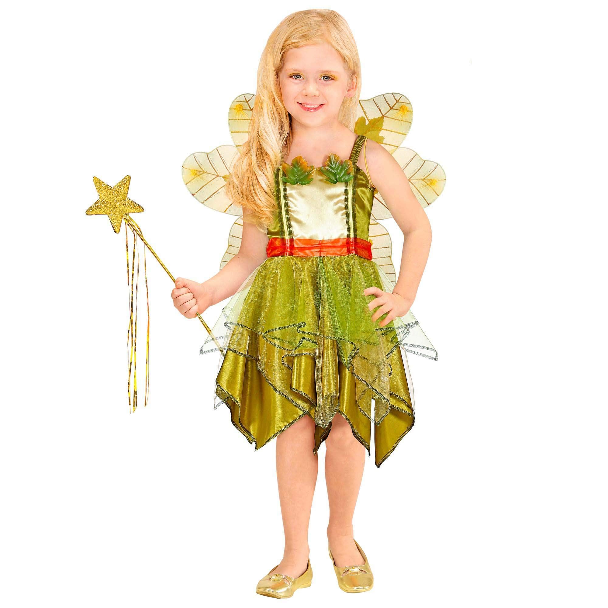 WIDMANN-Fatina Of The Forests Costume for Children (116 cm / 4-5 anni) multi-coloured
