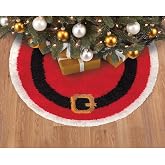 Herrschners Santa Belt Tree Skirt Latch Hook Kit