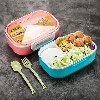 DFEIPING Caja de Almuerzo para microondas Caja de bento en ...