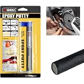 LOCBONDSO Epoxy Putty, Strong Bond Epoxy Putty Stick, Grey(2 oz.) | Fast Setting, Waterproof &amp; Heat Resistant, Easy Repair for All Purpose Metal, Plastic, Wood, Ceramics, Glass