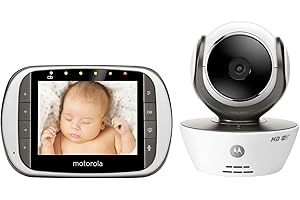 Motorola MBP853CONNECT Wi-Fi Video Baby Monitor with 3.5" Diagonal Color Screen