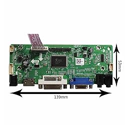 HD-MI VGA DVI Audio LVDs Controller Board 30 pin