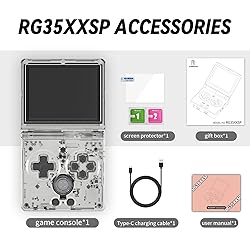RG35XXSP Flip Handheld Game Console with 3.5 Inch
