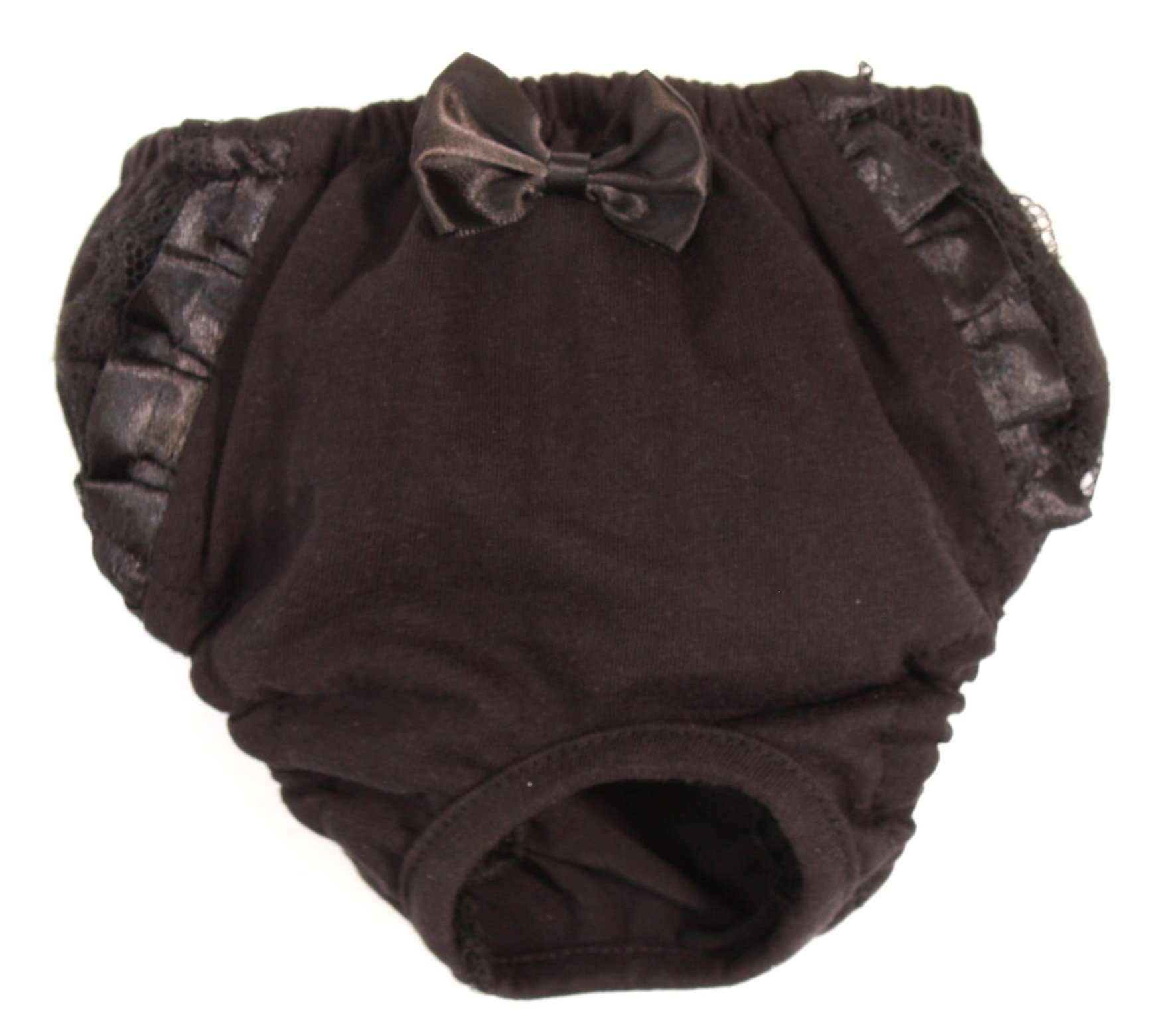 CROCI Hygienic Knickers Doggy Pants, 25/30 cm, Small, Black