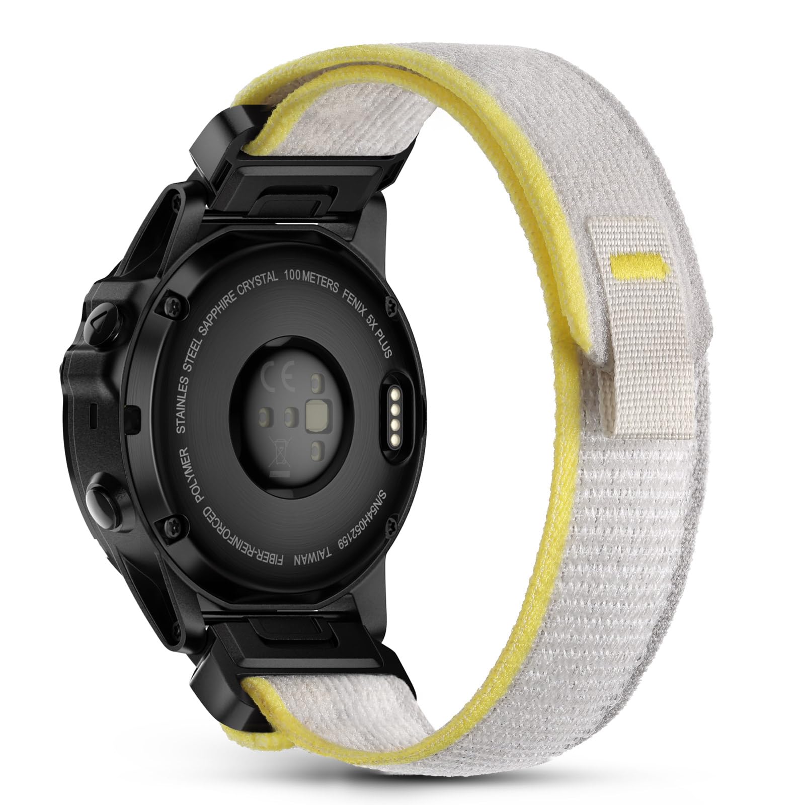 Tuocal Nylon Strap Compatible with Garmin Fenix 7 / Fenix 6 Pro, 22mm Soft QuickFit Sport Wrist Band for Forerunner 945 / Instinct