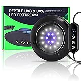 LED UVB Light for Reptiles, 8W UVA UVB Lamp
