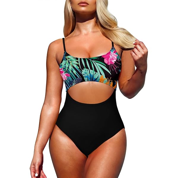 Seafolly Women's One Shoulder Cut Out One Piece Swimsuit - Eco Friendly