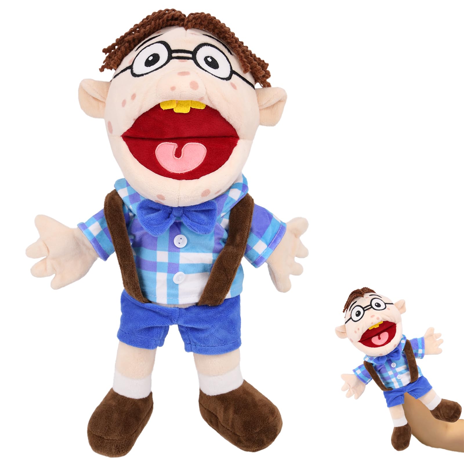 Jeffy Hand Puppets for Kid Jeffy's Classmates JR Hand Puppet Toys to Role Play Cute Cartoon Puppets for Adults Kids Interactive Performance Storytelling (Cody)