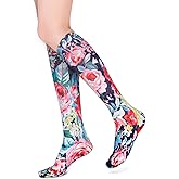 Benefeet Sox Women Girls Funny Novelty Knee High Socks Crazy Cute Over Calf Socks 3D Print Socks Halloween Christmas Cosplay