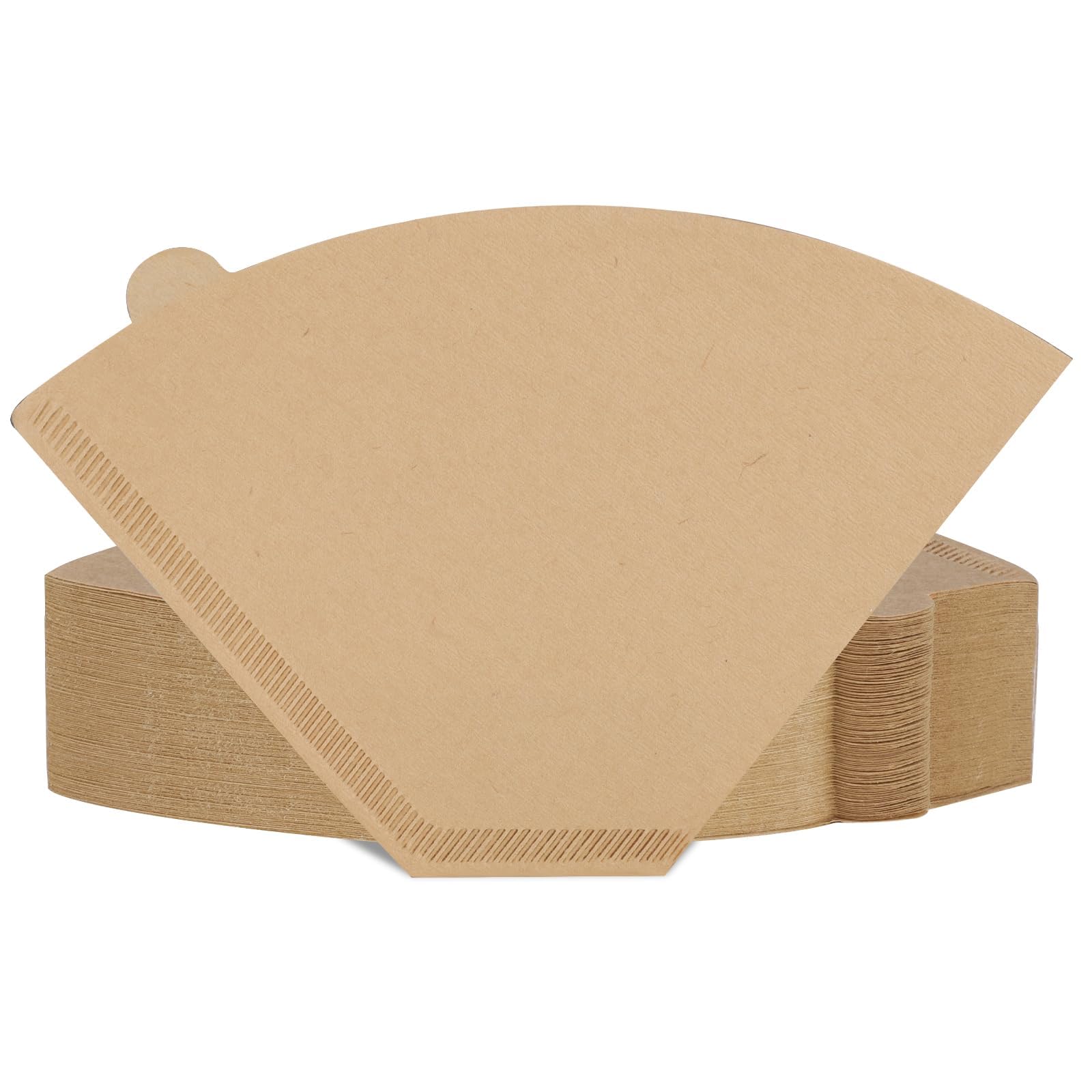 Photo 1 of (Prudiut) 360 Count #4 Cone Coffee Filters 8-12 Cups, Disposable Natural Coffee Filters 4 Cone Paper Unbleached 4 Filters Paper Compatible with Ninja, Drip and Pour Over Coffee Maker