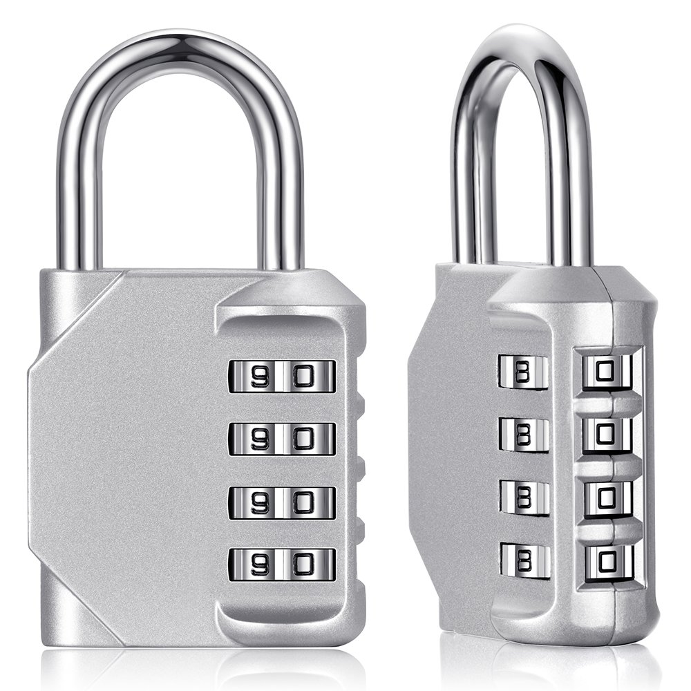 Combination Padlocks 4 Digit Anti Rust Small Waterproof Master Combo
