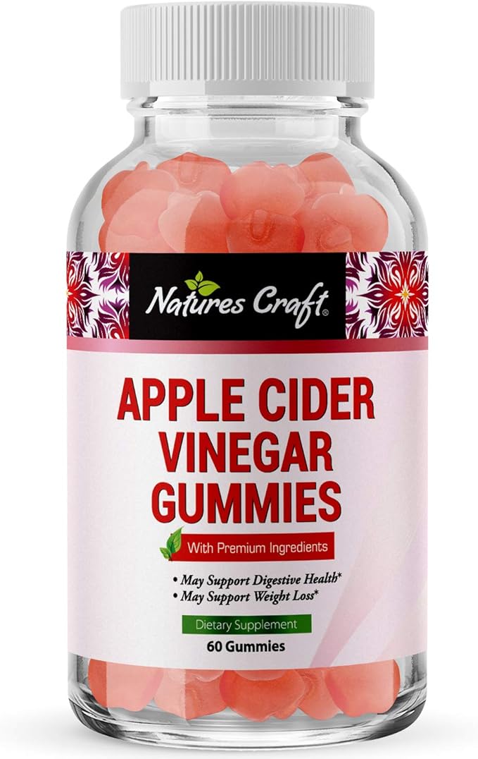 Amazon Com Natural Apple Cider Vinegar Gummies For Weight Loss Lose Weight Acv Gummy Belly Fat Burner Appetite Suppressant With Pure Ginger Extract Chewable Diet Supplement For Women Men Detox