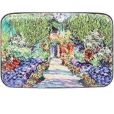 Fig Design Group Monet Garden Walk RFID Secure Data Theft Protection Credit Card Armored Wallet